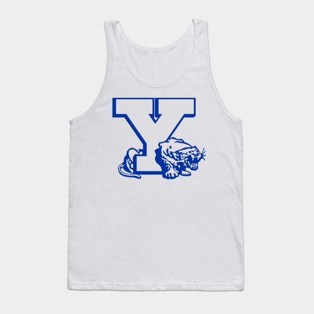 BYU Vintage Logo Tank Top by RoyalCougar